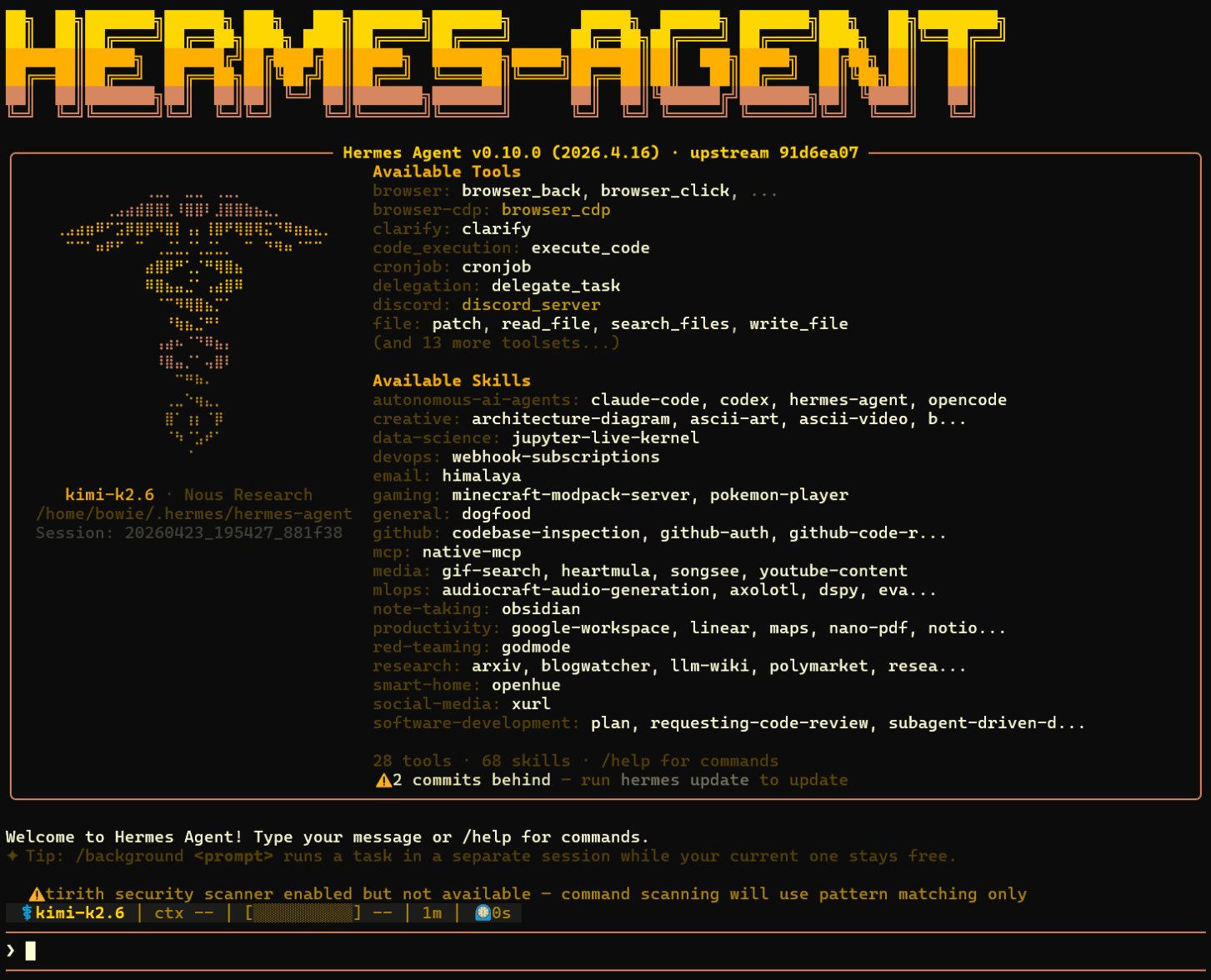 hermes-welcome