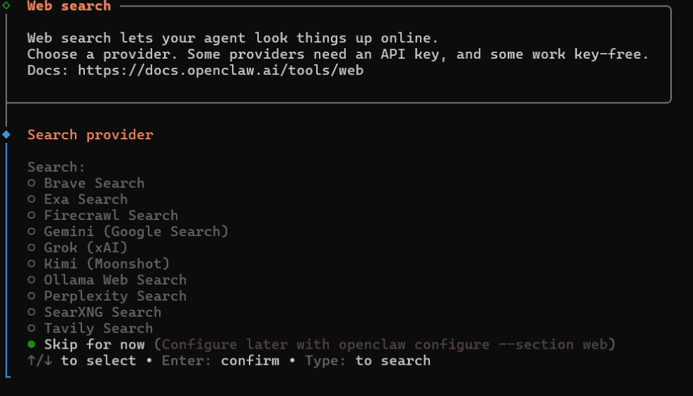 openclaw-web-search